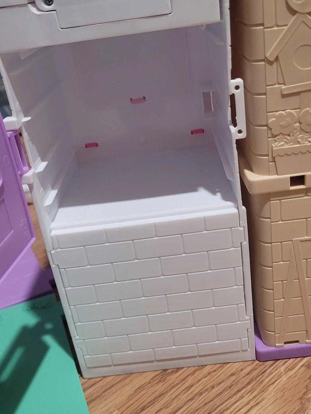 Pink & Purple Dollhouse Playset with Furniture and Figures